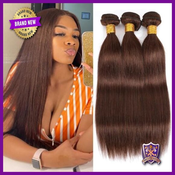 Straight Human Hair Bundles 10-14 Inch Brazilian Virgin Hair Quick Weave main image 5